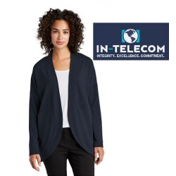 MM3015 Mercer+Mettle® Women’s Stretch Open-Front Cardigan