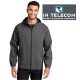 In Telecom J407 Port Authority ® Essential Rain Jacket Graphite